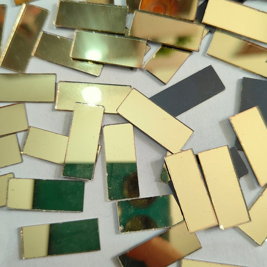 Golden Mirrorr- Rectangle- 25MM