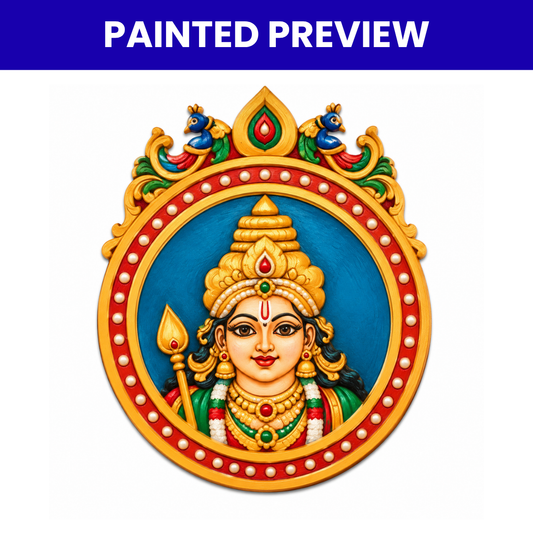 Pre Marked MDF Cutout Murugan-Design-05