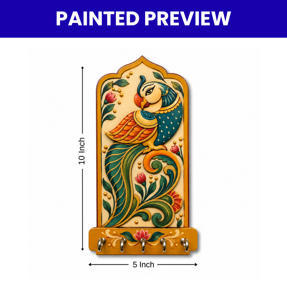 Parrot Premark Key Holder
