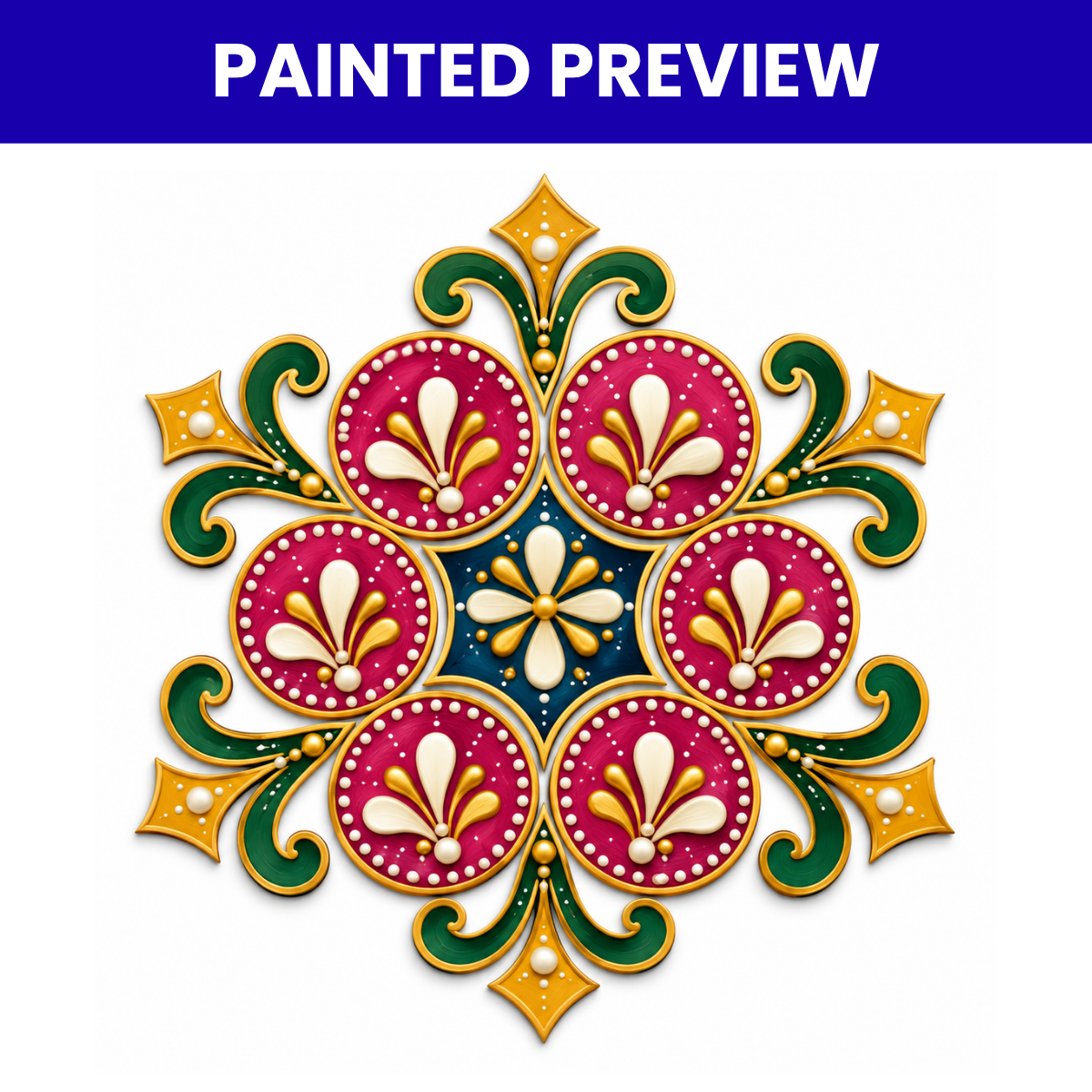 MDF Rangoli Cutouts Design-15