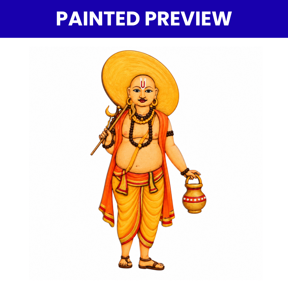 Pre Marked MDF Cutout Vamana Avatar