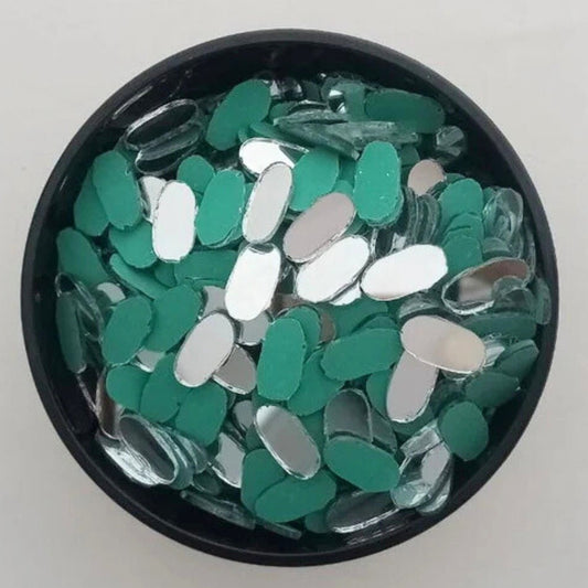 Glass Mirror- Oval- 18MM