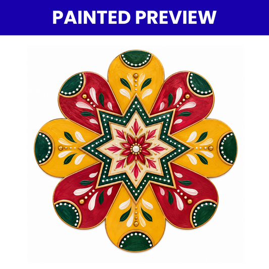 MDF Rangoli Cutouts Design-19