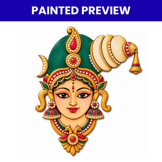 Pre Marked MDF Cutout Meenakshi Devi
