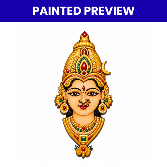 Pre Marked MDF Cutout Lalitha Devi