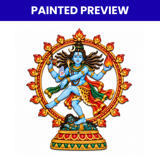 Pre Marked MDF Cutout Lord Shiva “Nataraja