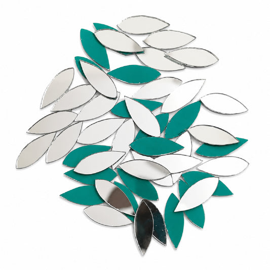 Glass Mirror- Petal- 23MM