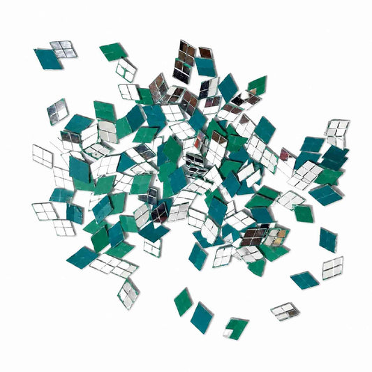 Glass Mirror- Diamond- 4 cut