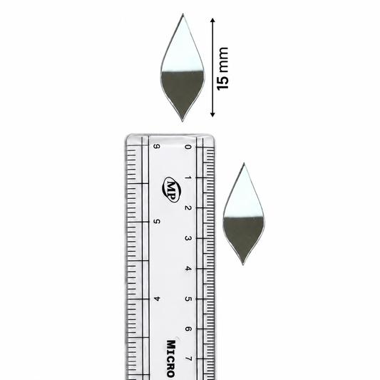 Glass Mirror- Leaf- 15MM