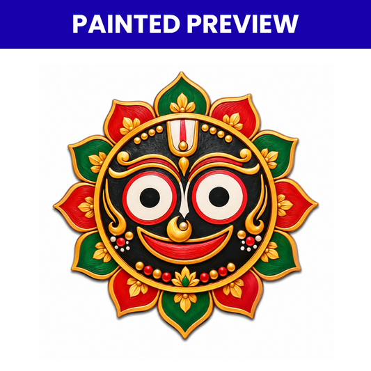 Pre Marked MDF Cutout Lord Balaji