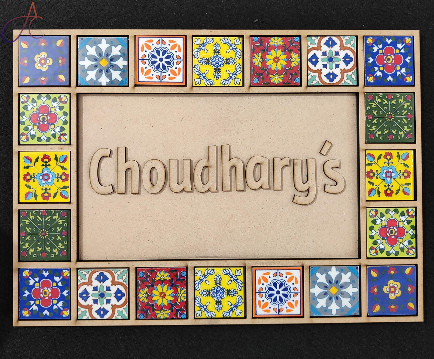 MDF Frames for Tile Nameplates