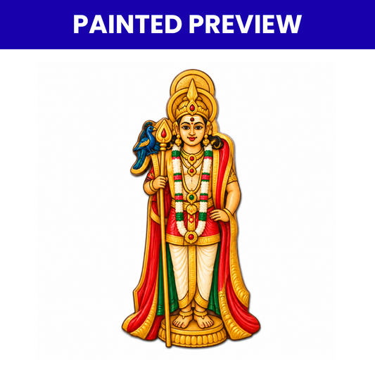 Pre Marked MDF Cutout Palani Murugar