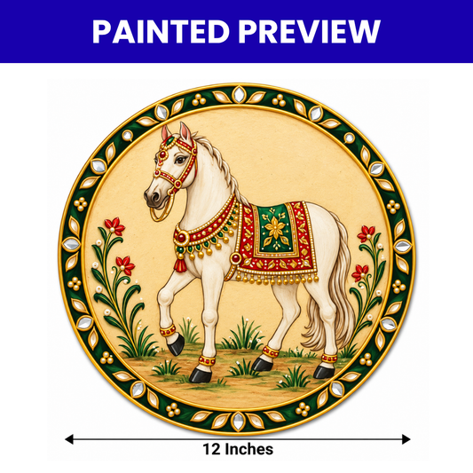 Pre-Marked Horse Design