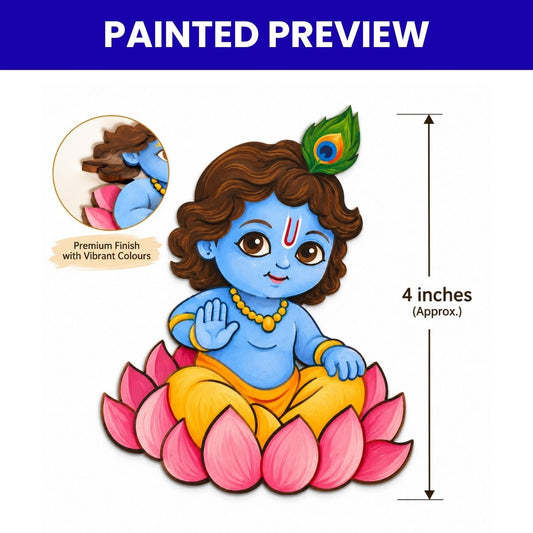 Pre Marked Kanha- Design- 3
