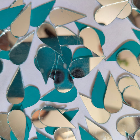 Glass Mirror- Long Tika