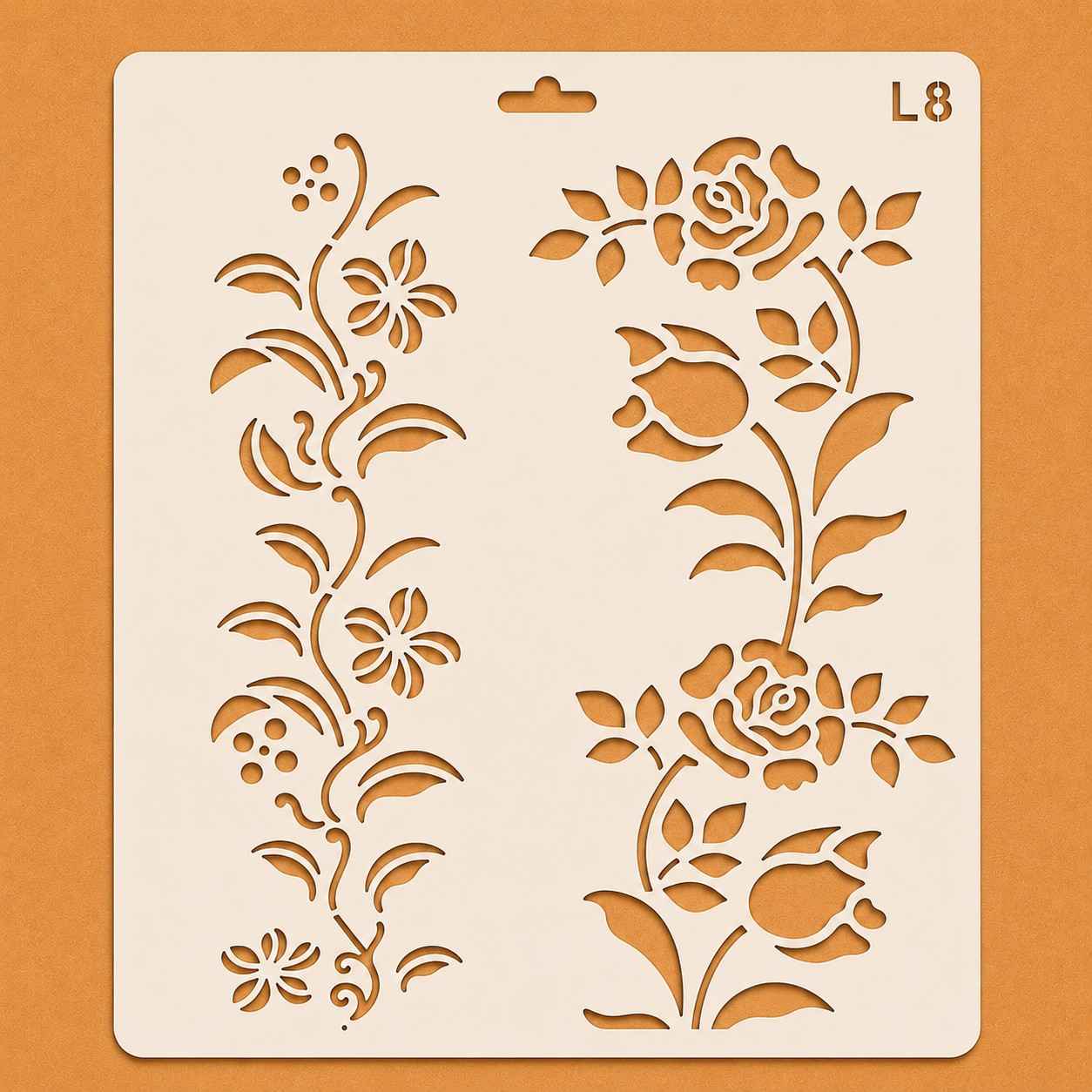 Craft Stencil A4 - L8