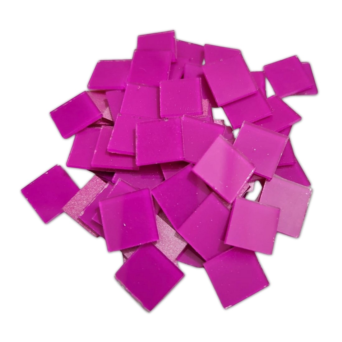 Color Glass Mirror- Square 12MM