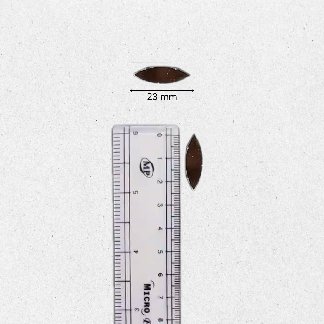 Glass Mirror- Petal- 23MM