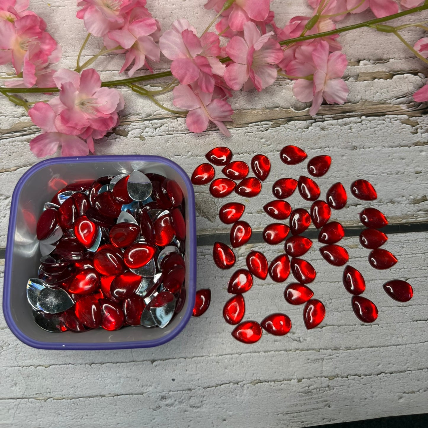 Tear Drop Rhinestones - Multi Color