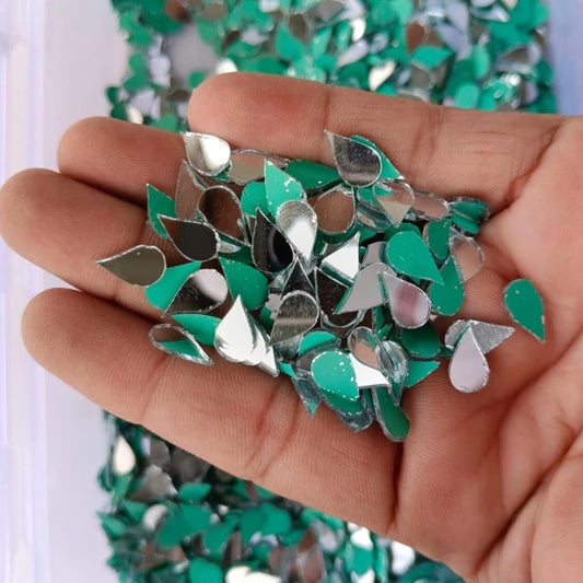 Glass Mirror- Tear Drop- 12MM