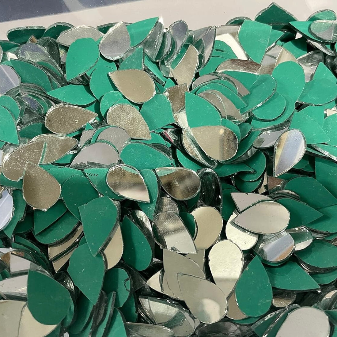 Glass Mirror- Tear Drop- 22MM