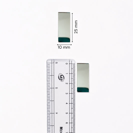 Glass Mirror- Rectangle- 25MM
