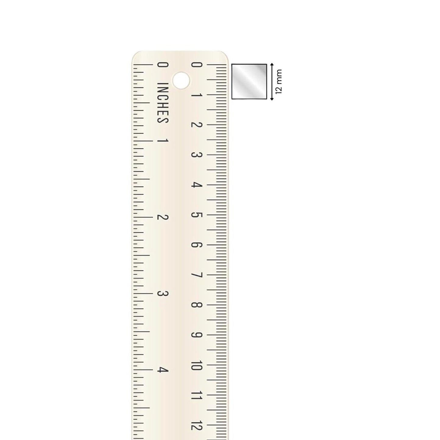 Glass Mirror- Square 12MM