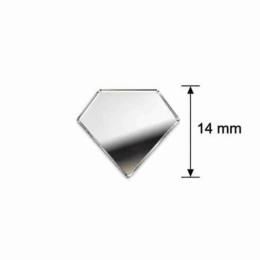 Glass Mirror- Gem- 14MM