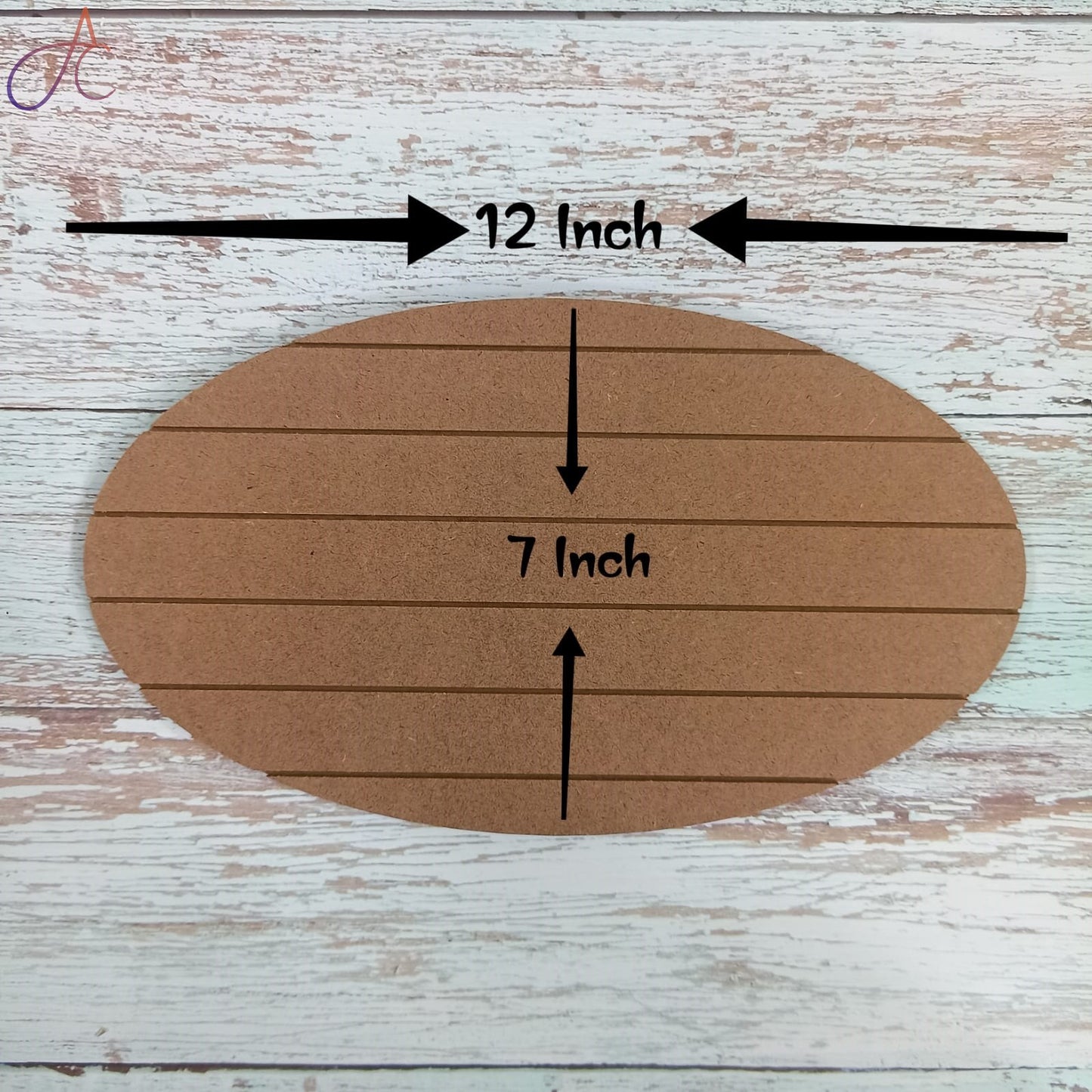 Oval Name Plate Design-1