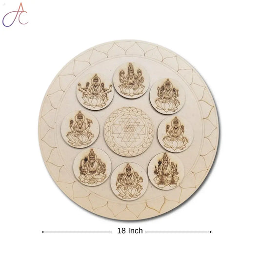 Pre Marked Ashta Laxmi Round Style