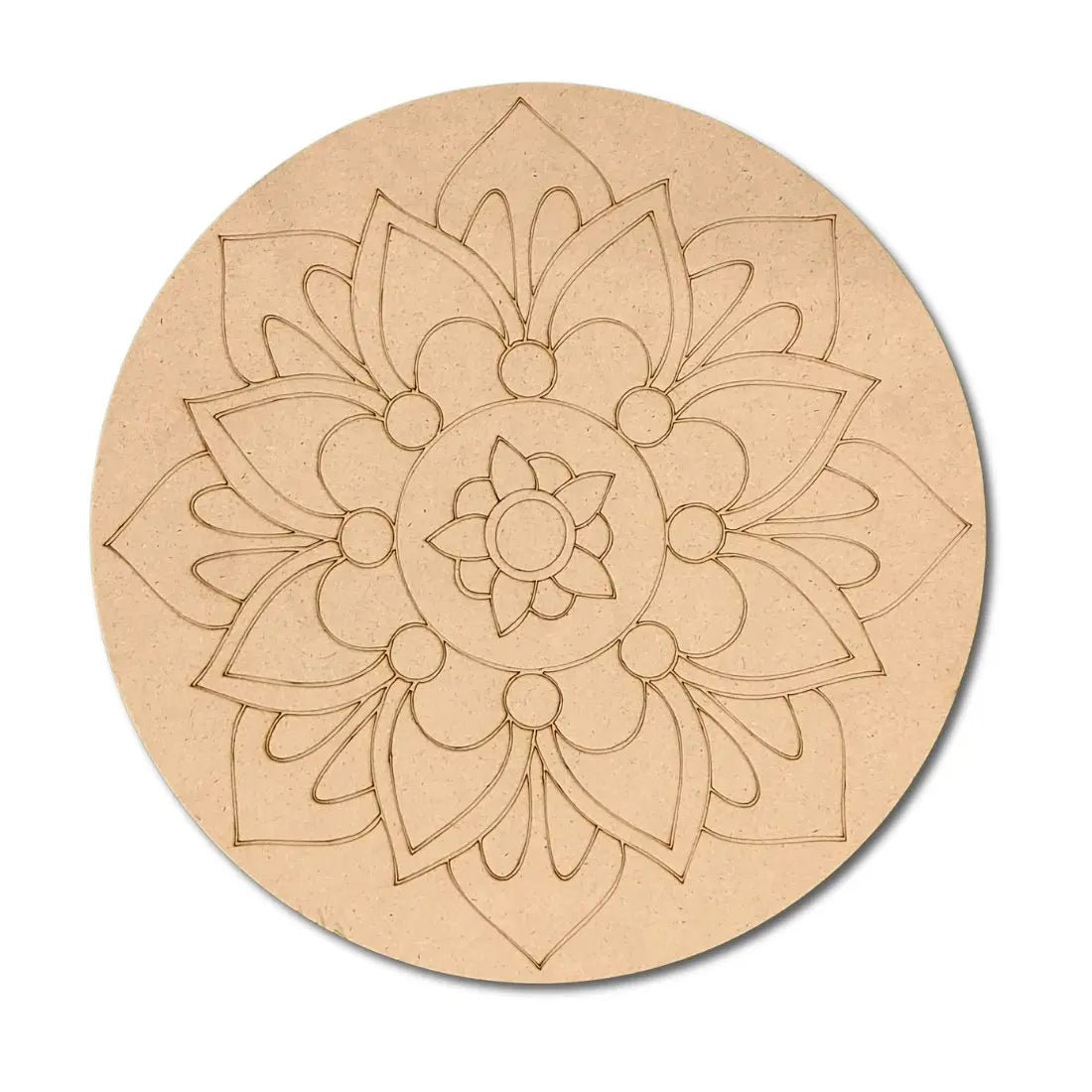 Pre Marked Mandala Base Design- 1