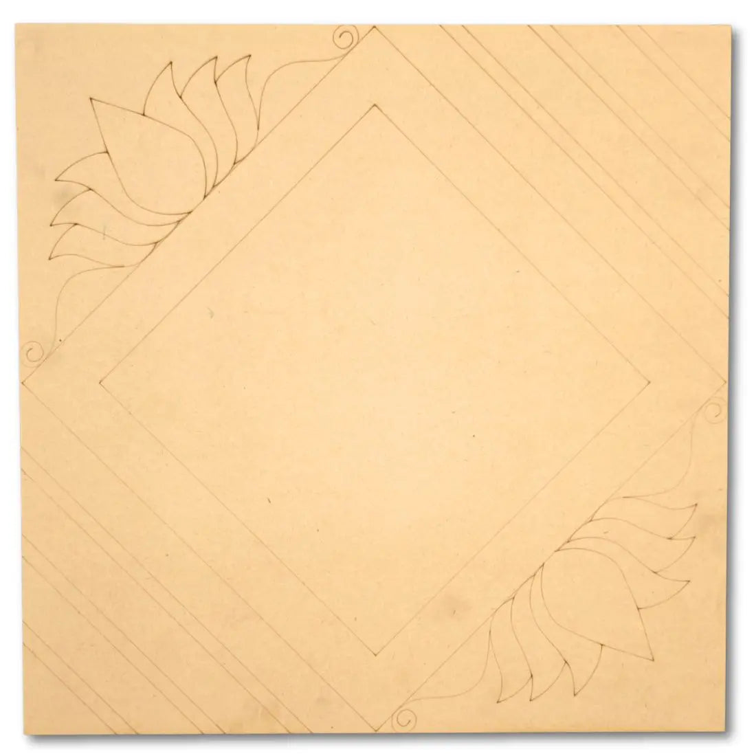 Pre-Marked Square Base
