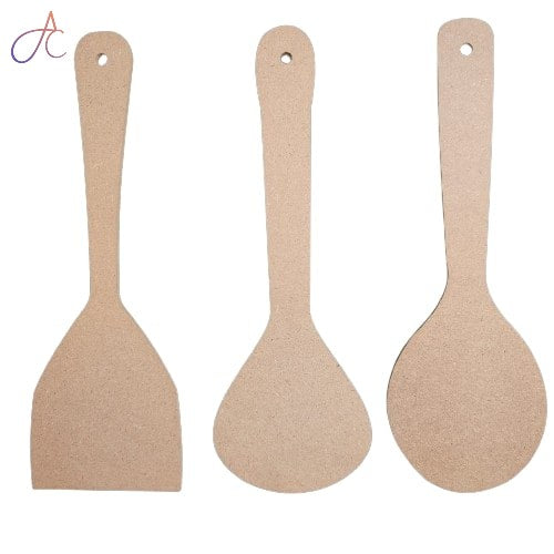 MDF Spatulas Set