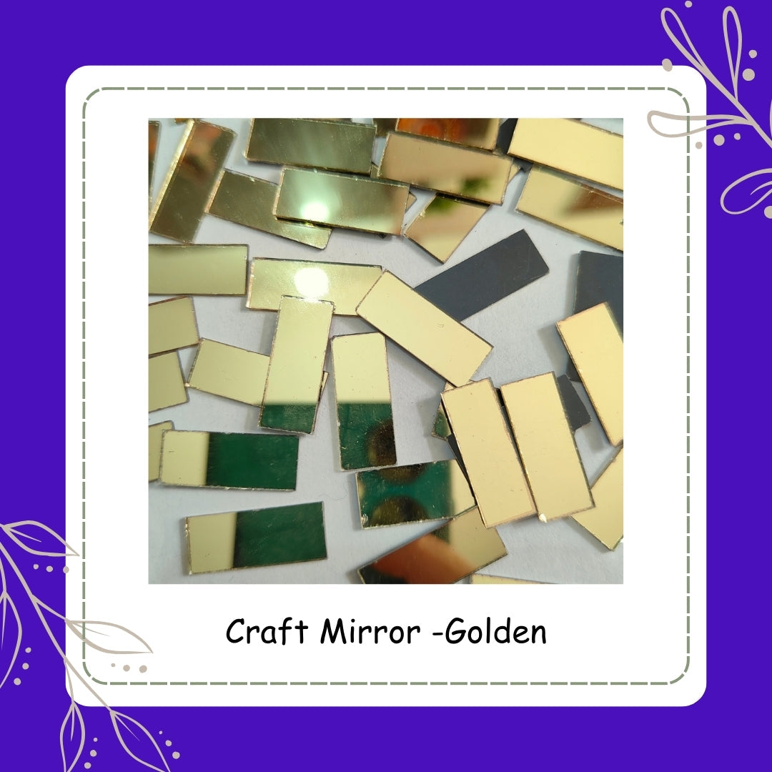 Craft Mirrors- Golden