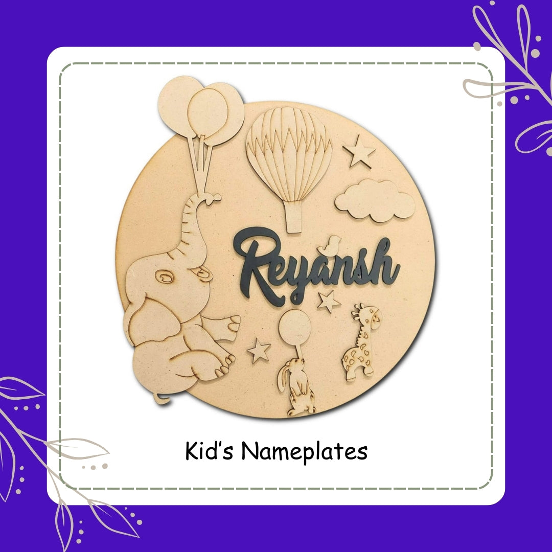 Kids Nameplate