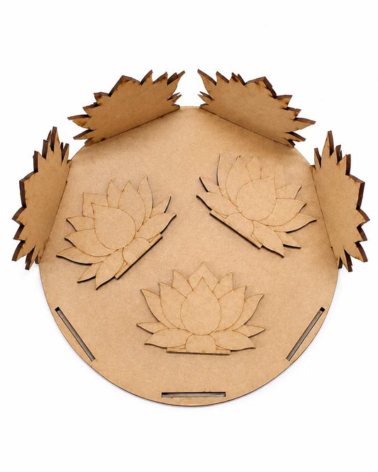 MDF Singhasan - Lotus