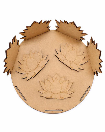MDF Singhasan - Lotus
