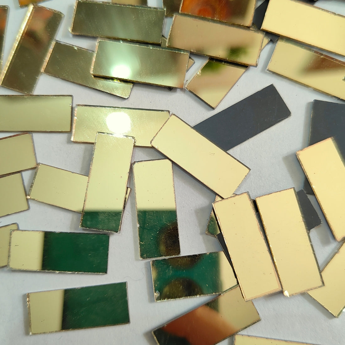 Golden Mirrorr- Rectangle- 25MM