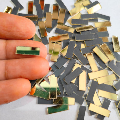 Golden Mirrorr- Rectangle- 15MM