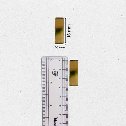 Golden Mirrorr- Rectangle- 15MM