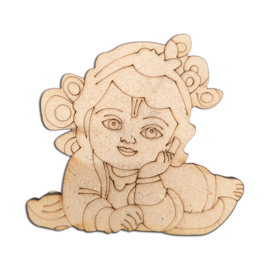 Pre Marked MDF Cutout Kanha-Design-07