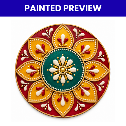 MDF Rangoli Cutouts Design-10