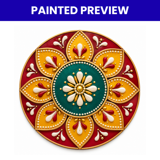 MDF Rangoli Cutouts Design-10