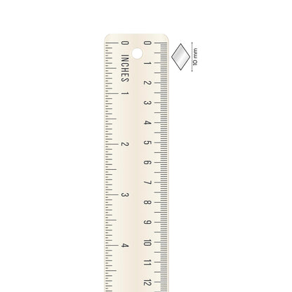 Glass Mirror- Diamond- 10MM