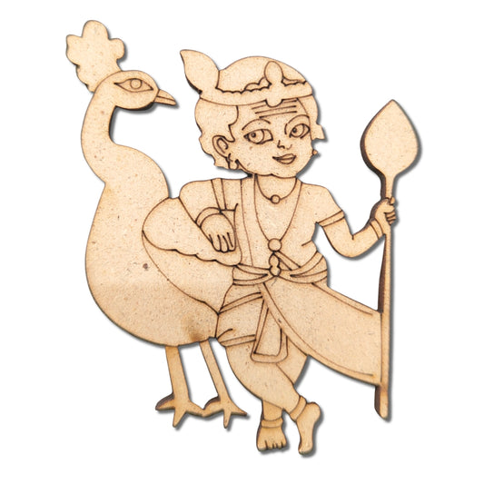 Pre Marked MDF Cutout Murugan-Design-01