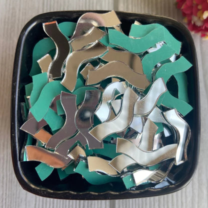 Glass Mirror- Border- 25MM