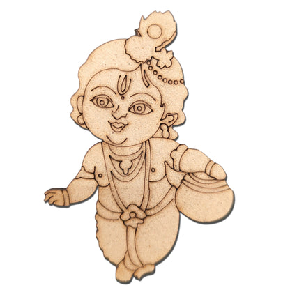 Pre Marked MDF Cutout Kanha-Design-06