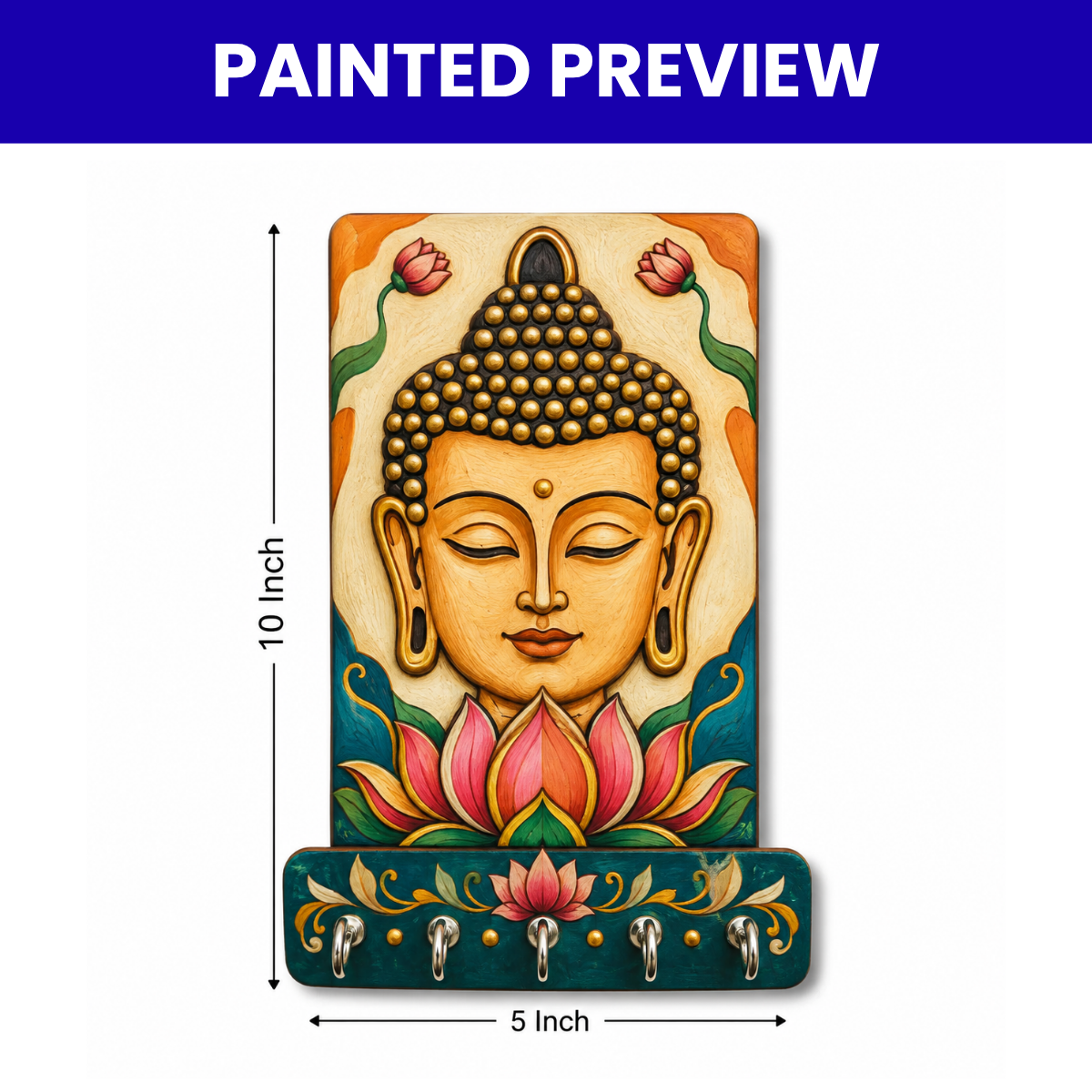 Buddha Premark Key Holder