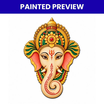 3mm MDF Ganesha Cutouts Design-07