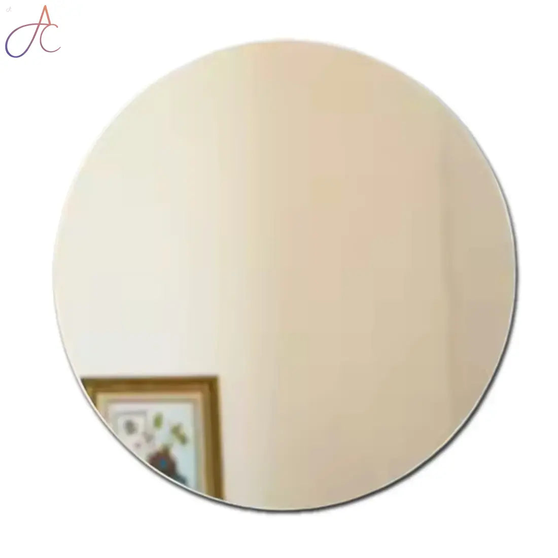 Glass Mirror- Round- 12INCH